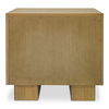 Marcelle Nightstand White, by Moe's Home, 24" width x 21.63" height x 15" depth thumbnail 4