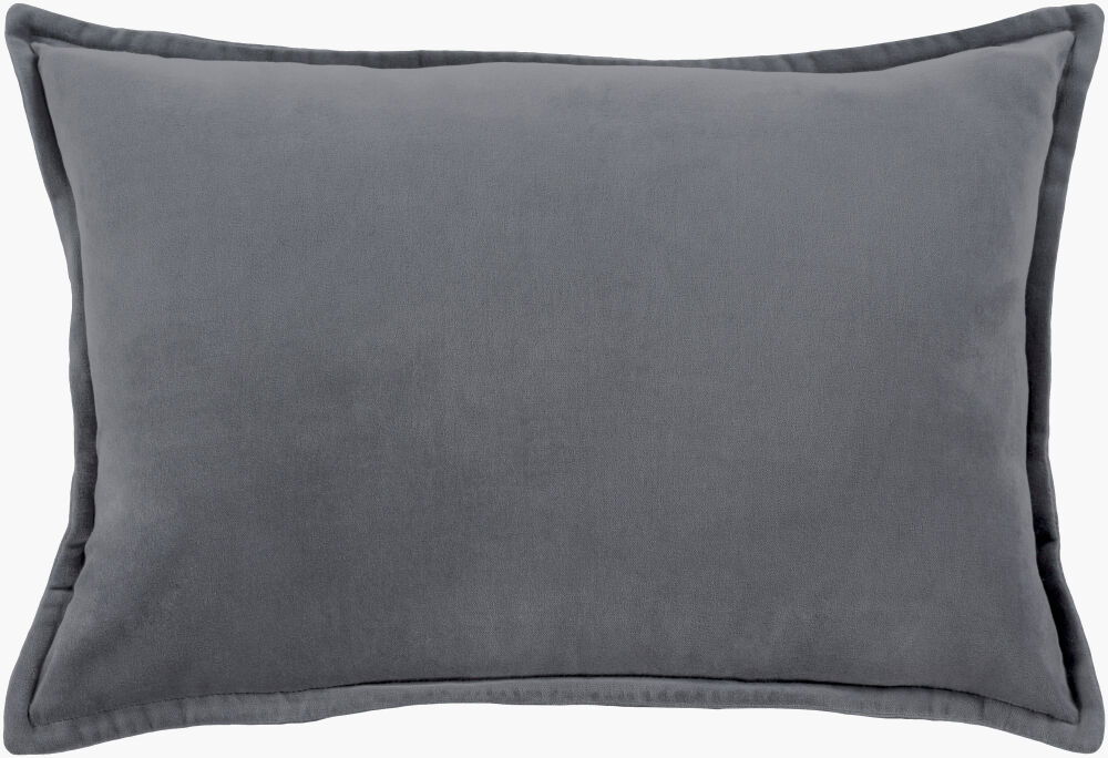 Cotton Velvet Lumbar Pillow large image 