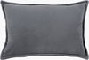 Cotton Velvet Lumbar Pillow thumbnail 0