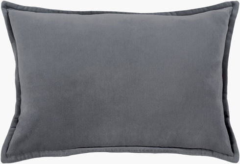 Cotton Velvet Lumbar Pillow