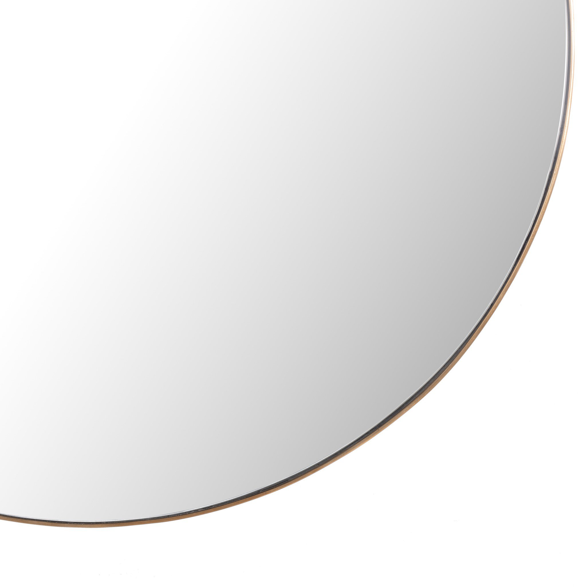 Georgina Round Mirror, by Four Hands, 47" width x 47" height x 2" depth View 5