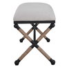 Firth Oatmeal Bench, Benche by Uttermost, 47.75" width x 20.75" height x 16" depth thumbnail 5