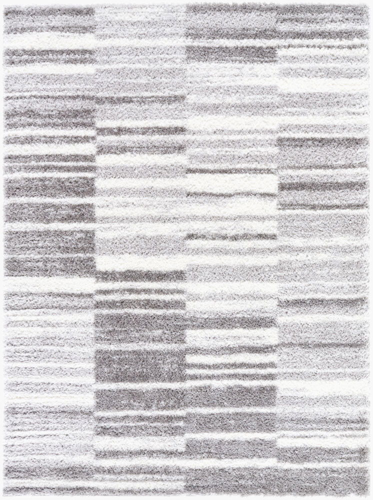 Cloudy Shag Machine Woven Rug, by Surya, 6'11.86" length x 5'2.99" width