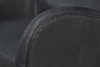Lombard Wing Chair,Santoni Black Leather, Seating by Sarreid, 34" length x 36" width x 40" height thumbnail 17