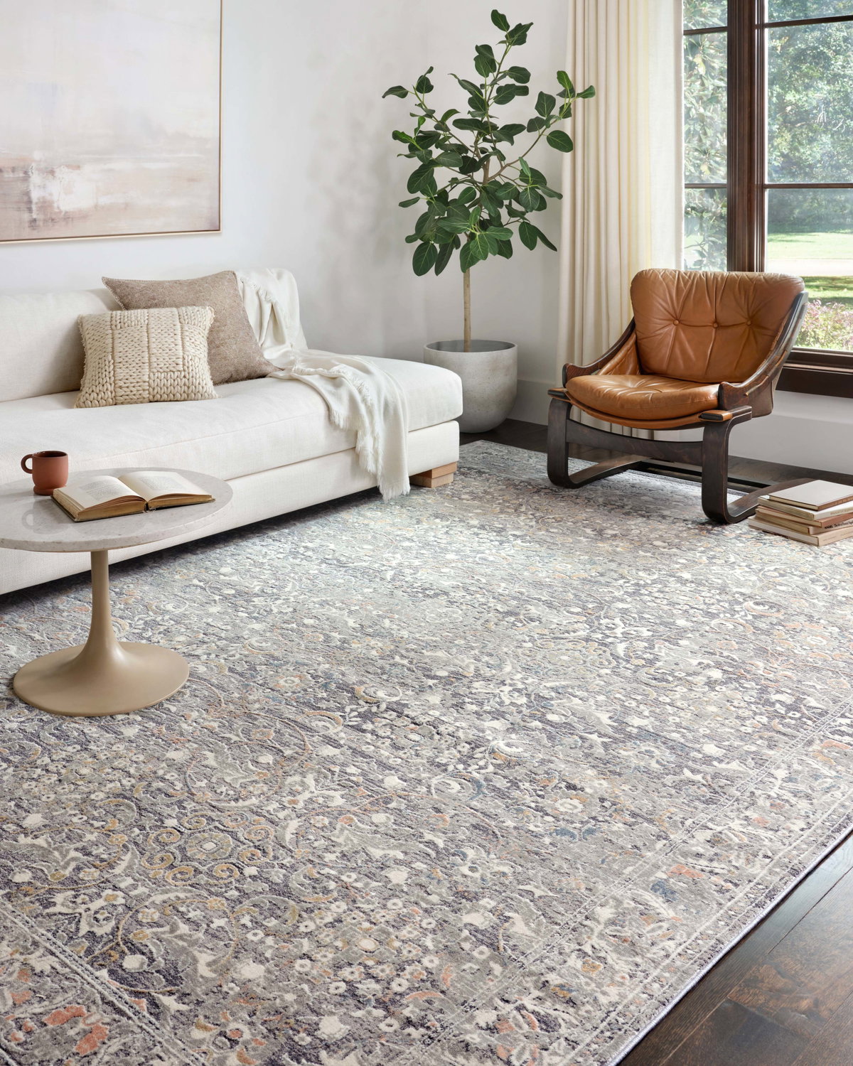 Loloi Lucia Rug, 2'8" length x 8' width View 4