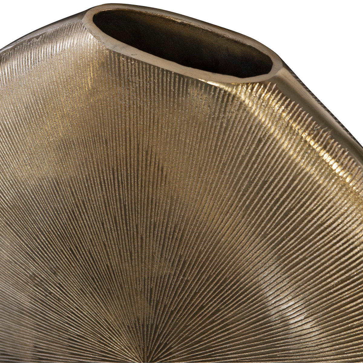 Gretchen Gold Vase, by Uttermost, 23" width x 22" height x 4" depth View 5