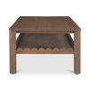 Wiley Coffee Table Vintage Brown, by Moe's Home, 52" width x 16" height x 25.5" depth thumbnail 3