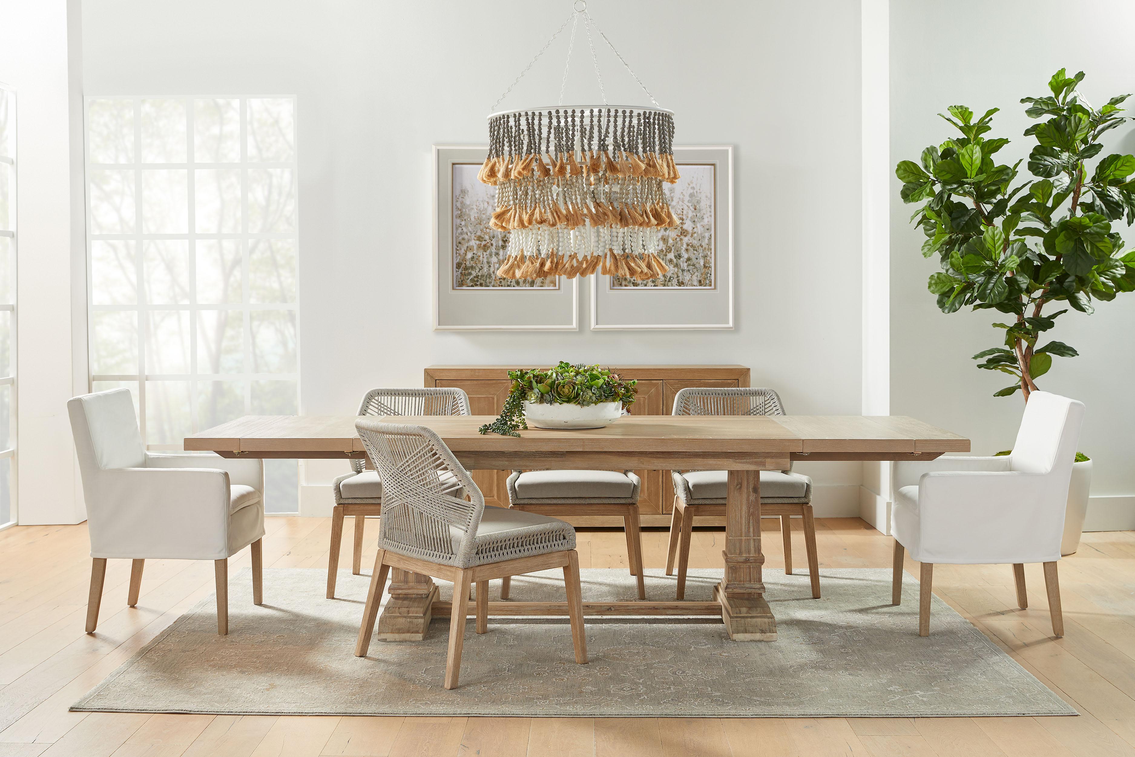 Drake Slipcover Arm Chair, Dining Chair by Essentials for Living, 24" width x 34" height x 24" depth View 10