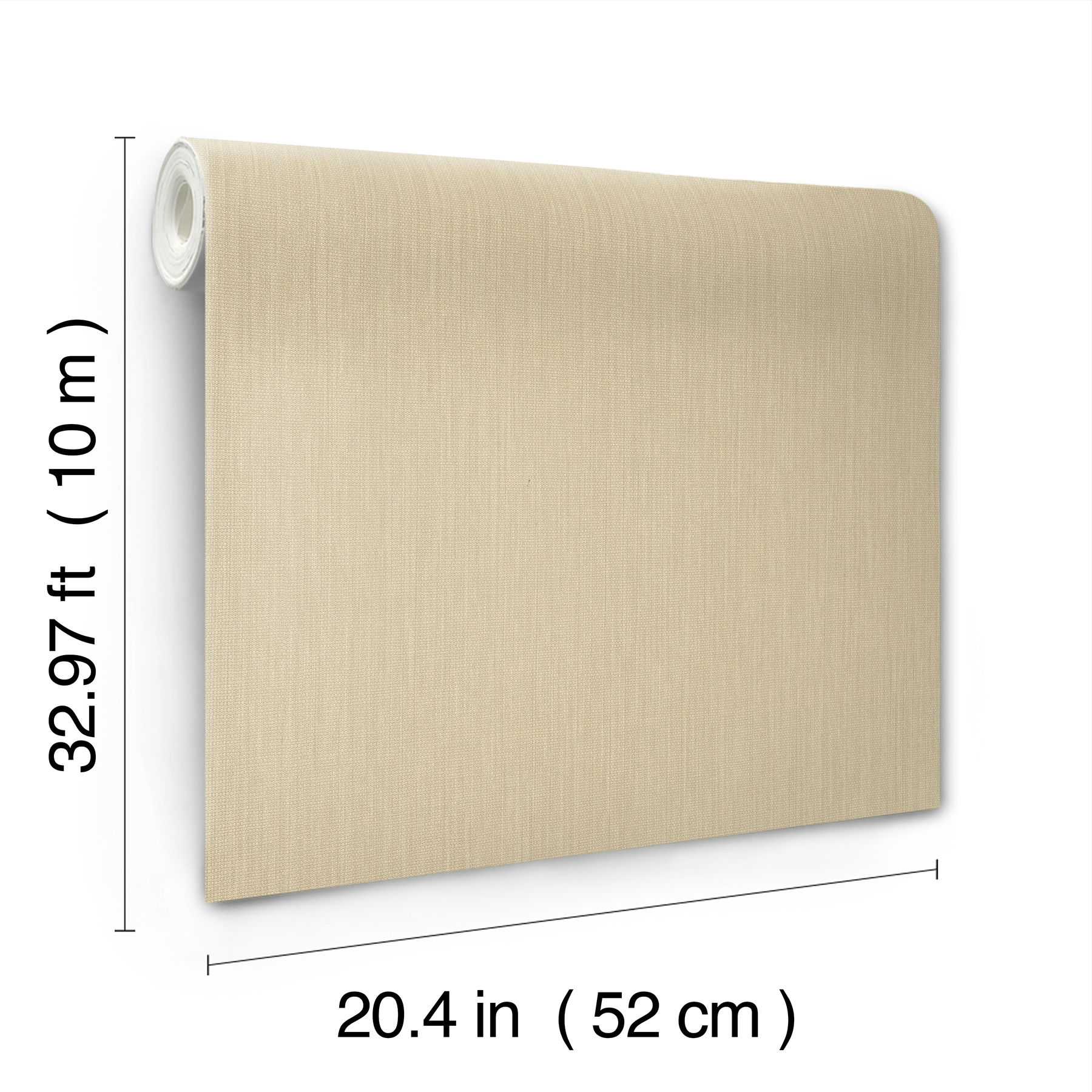 Nuvola Weave Yellow Birch Wallpaper, by York Wall, 33' length x 1'8.5" width x 0.02" depth View 6