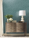 Gingko Trail Blue Wallpaper thumbnail 1