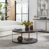 Palisade Round Wood Coffee Table thumbnail 1