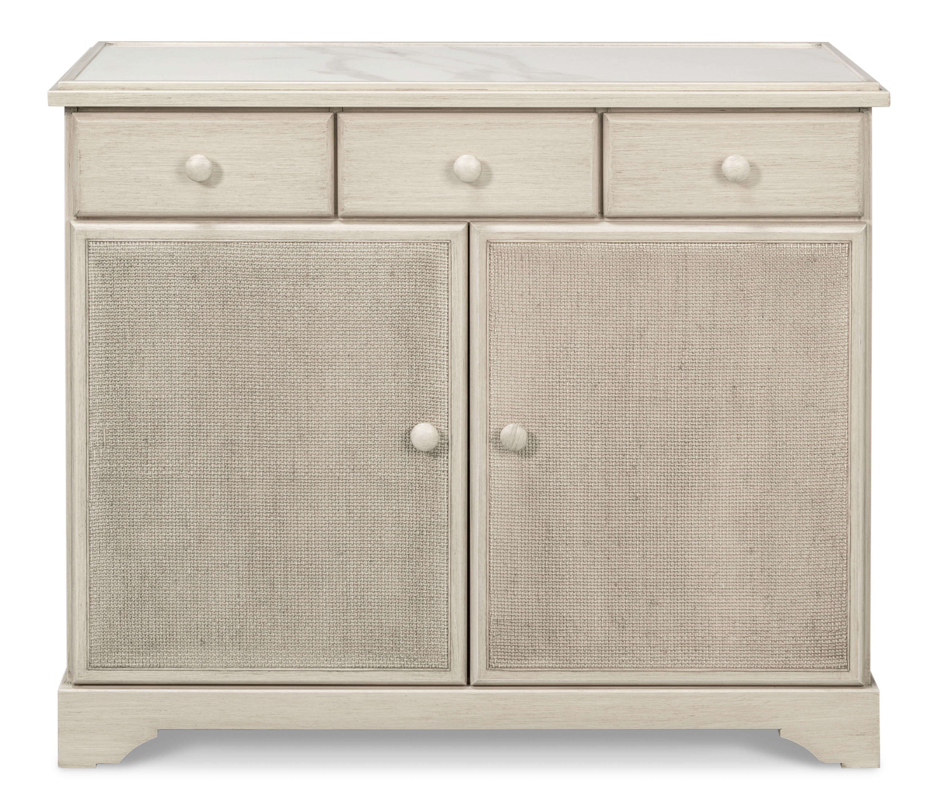 Jeremy Two Door Buffet, Cabinets & Sideboard by Sarreid, 41" length x 18" width x 34" height View 2