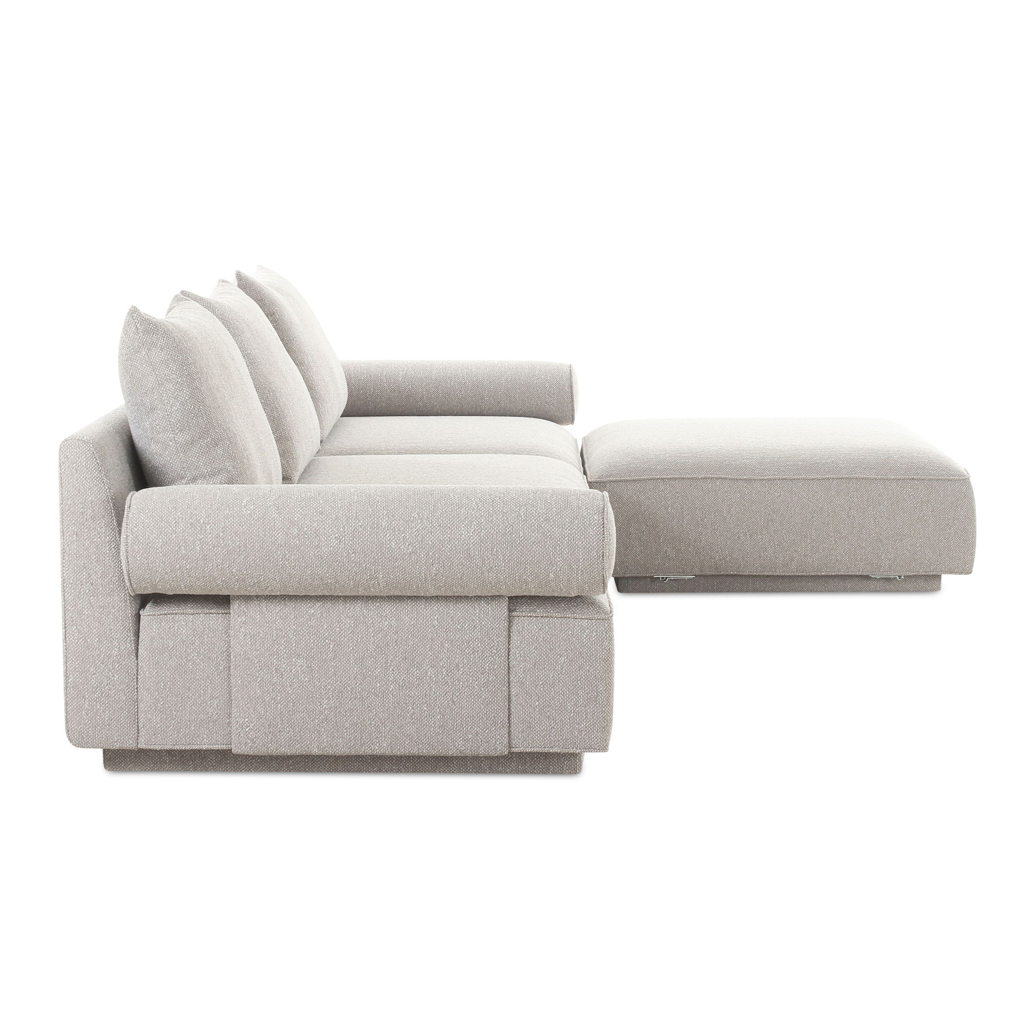 Rosello Lounge Modular Sectional Light Grey large image 