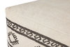 Loloi Ivory, Ottoman, 36" length x 36" width x 17" height thumbnail 3