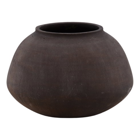 Nodal Vase Brown