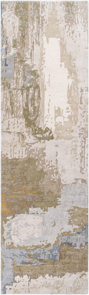 Kavita Handmade Rug, by Surya, 10' length x 3' width