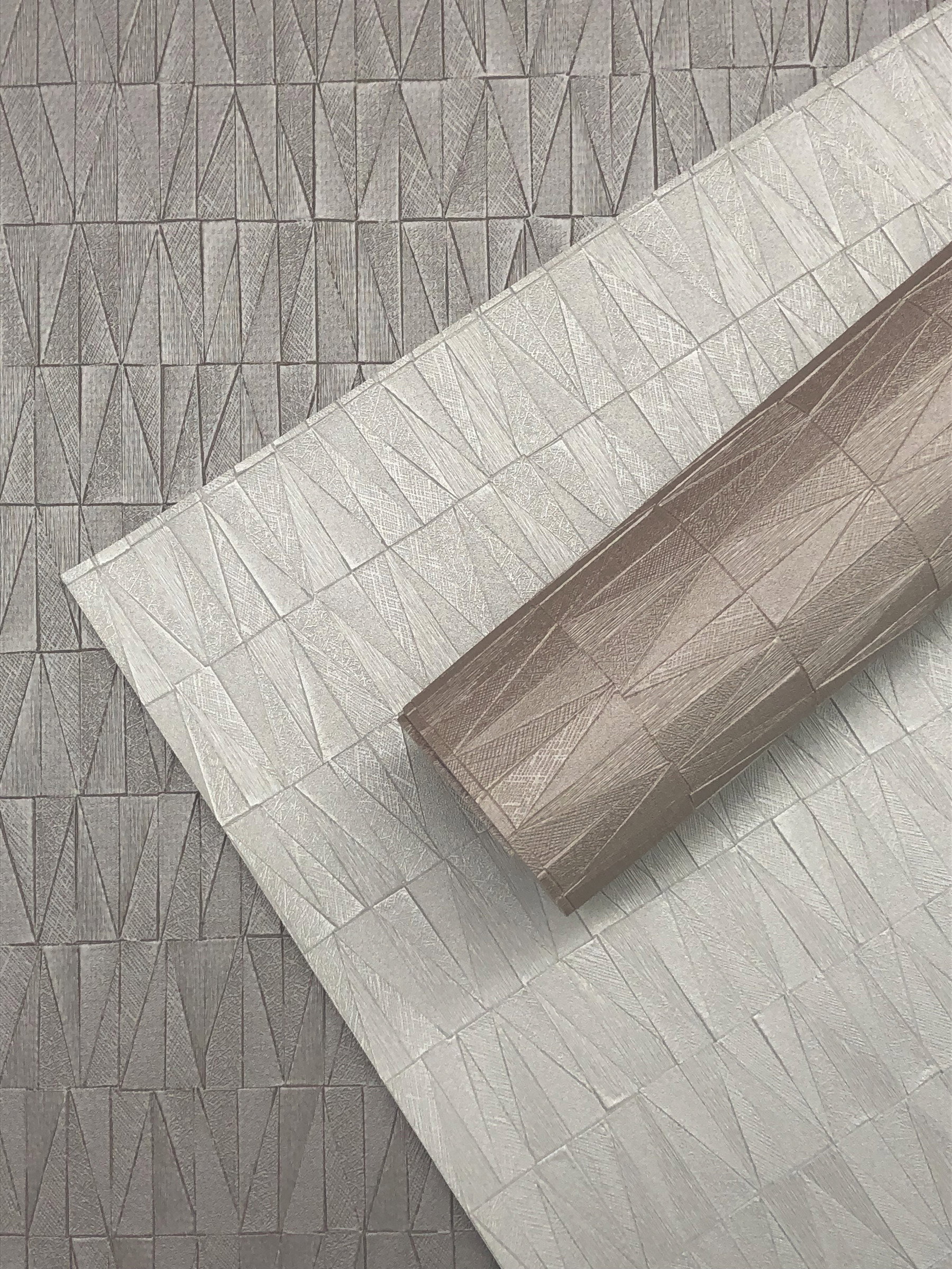 Frost Black Wallpaper, by York Wall, 27' length x 2'3" width x 0.02" depth View 2