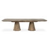 Caledon Reclaimed Oak Dining Table, by Uttermost, 114" width x 30" height x 40" depth thumbnail 1