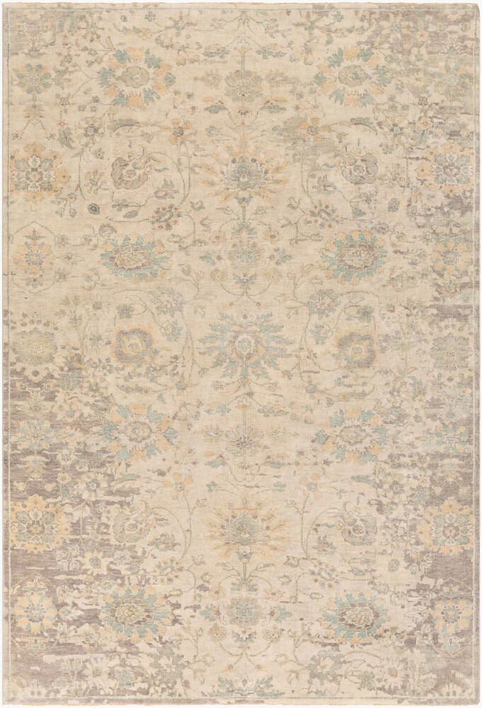 Normandy Handmade Rug, by Surya, 9' length x 6' width