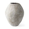 Gobi 23L x 28H Large Tan Ceramic Oval Vase thumbnail 0