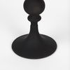 Haute Large Matte Black Blown Glass Candlestick thumbnail 5