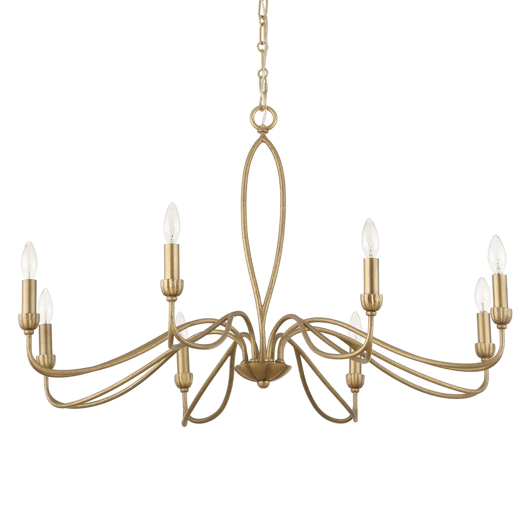 Corella 8 Light Chandelier large image 
