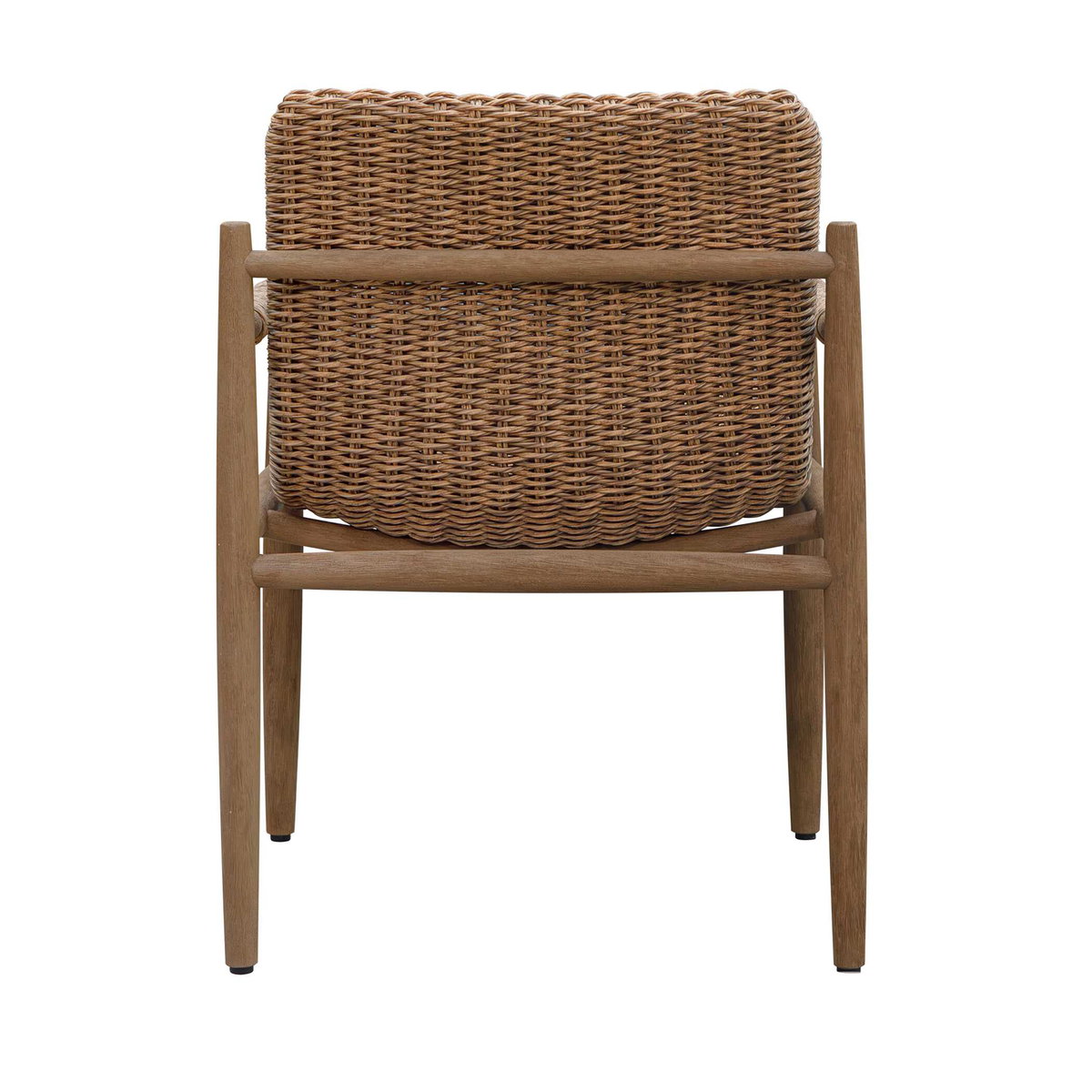 Sumba Golden Flax Outdoor Lounge Chair, Outdoor Chair by Uttermost, 2'3.5" width x 2'9.5" height x 2'5.1" depth View 4