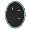 Bonaire Teal Blue Oval Mirror thumbnail 6