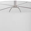 Loop White Glaze Table Lamp, by Uttermost, 16" width x 25" height x 16" depth thumbnail 8