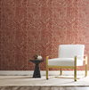 Tribal Print Red & Tan Wallpaper thumbnail 2