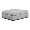 Rue Ottoman Flecked Grey thumbnail 1