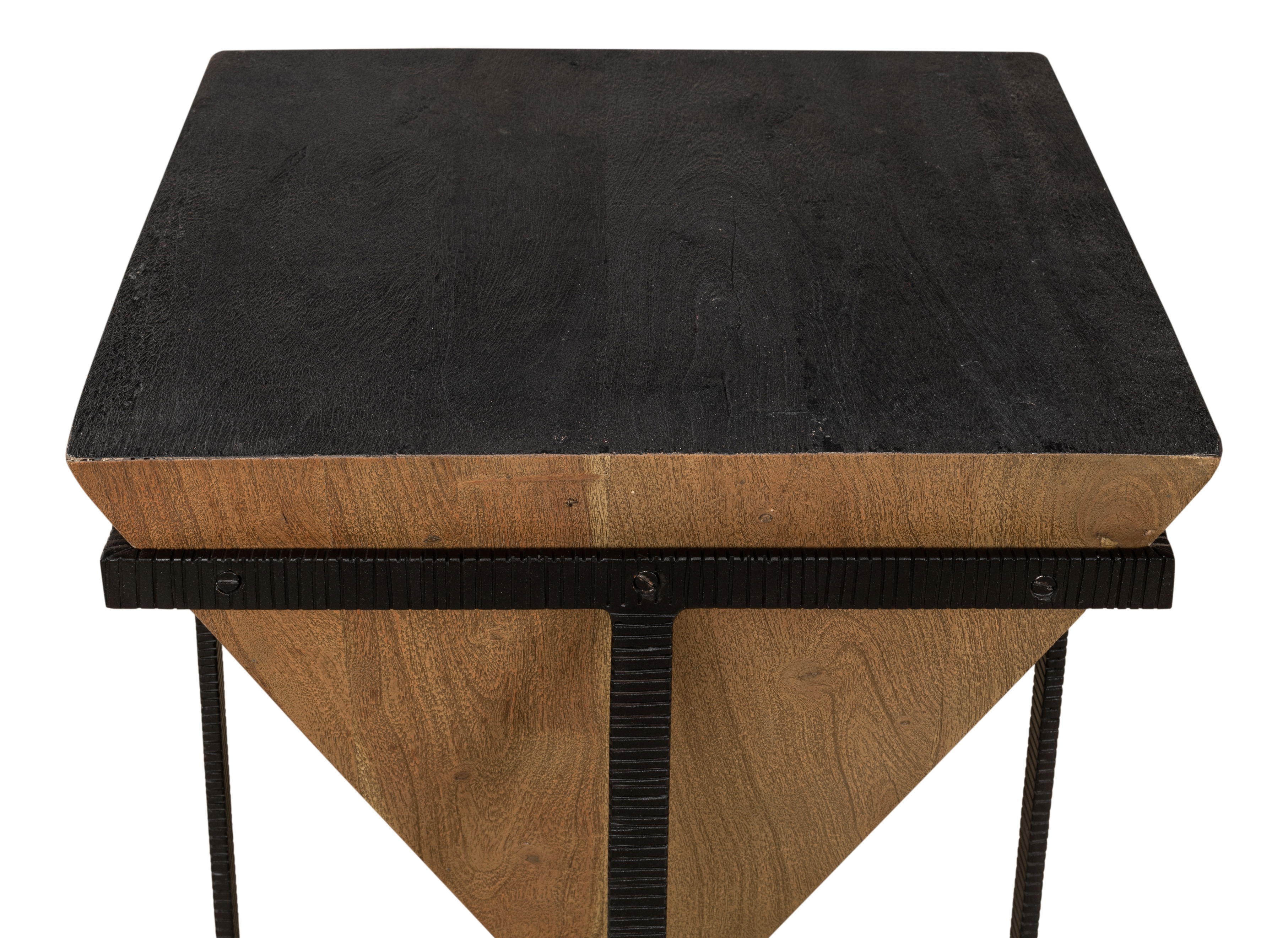 Hardy Inverted Obelisk Table, Side & End Table by Sarreid, 18" length x 18" width x 25" height View 11