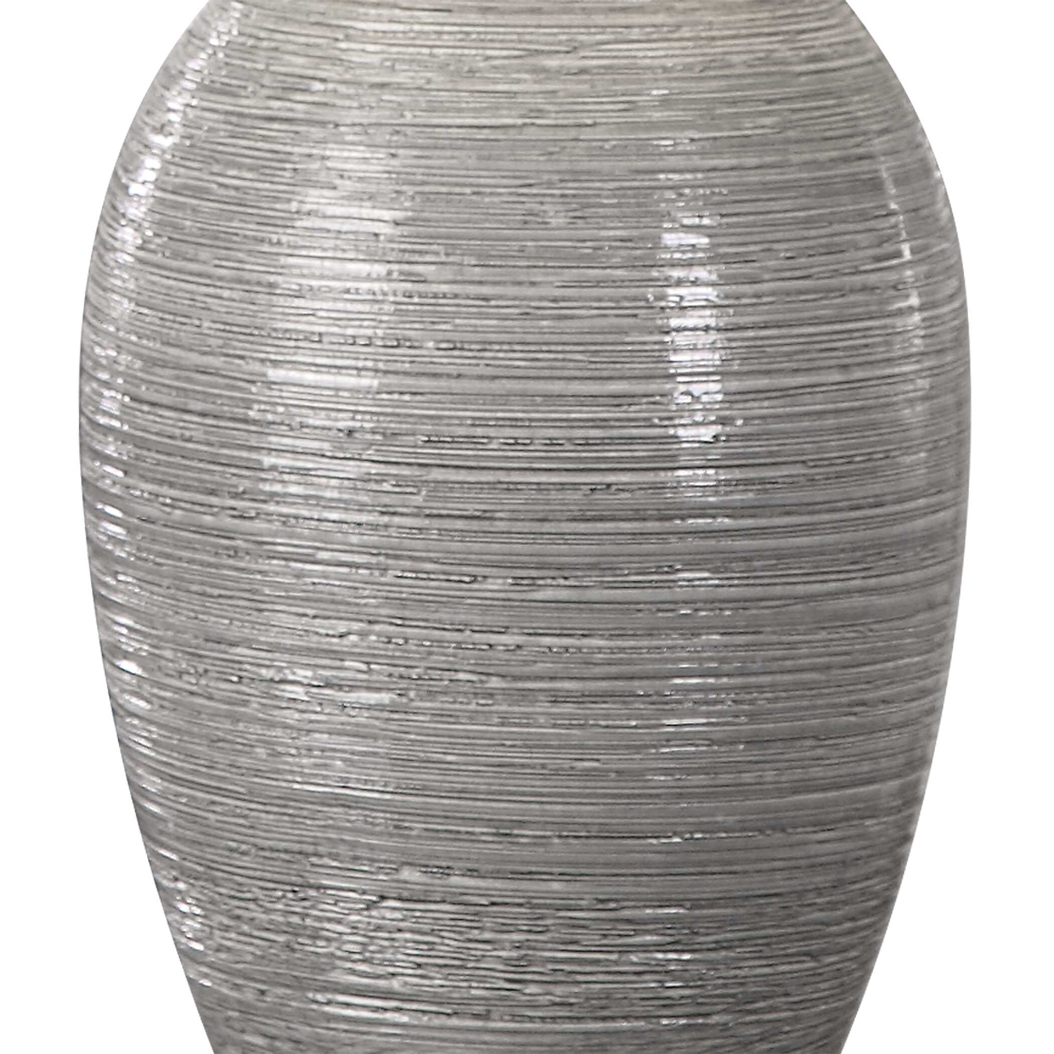 Dinah Gray Textured Table Lamp large image 