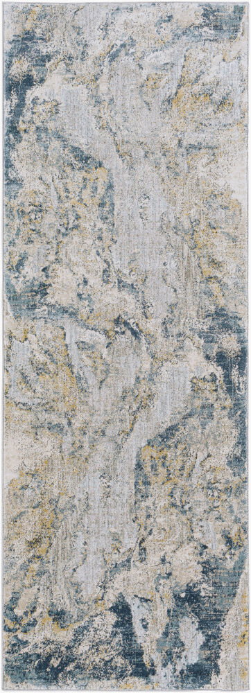 Brunswick Machine Woven Rug, by Surya, 7'2.61" length x 2'7.5" width