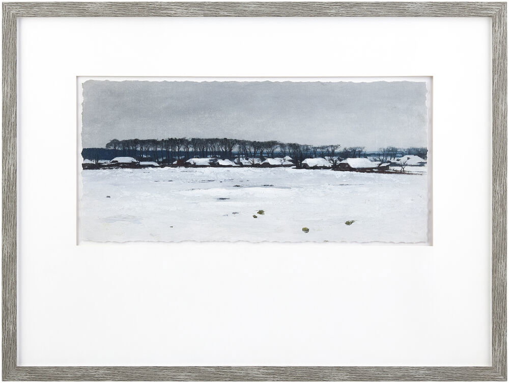 Backwoods Framed Art, Painting by Surya, 24" width x 32" height