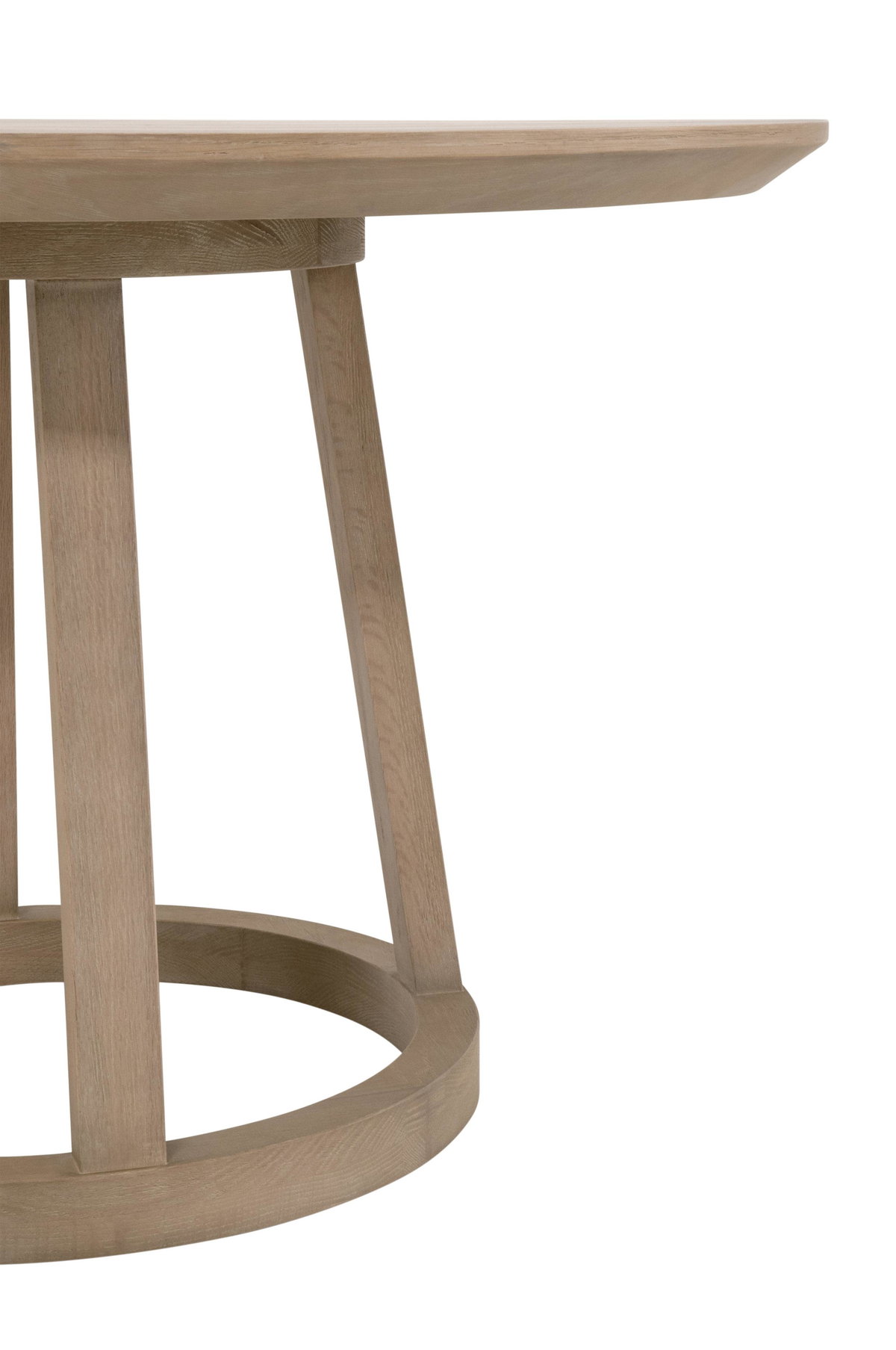 Reeves 48' Round Dining Table, by Essentials for Living, 47.5" width x 30" height x 47.5" depth View 6