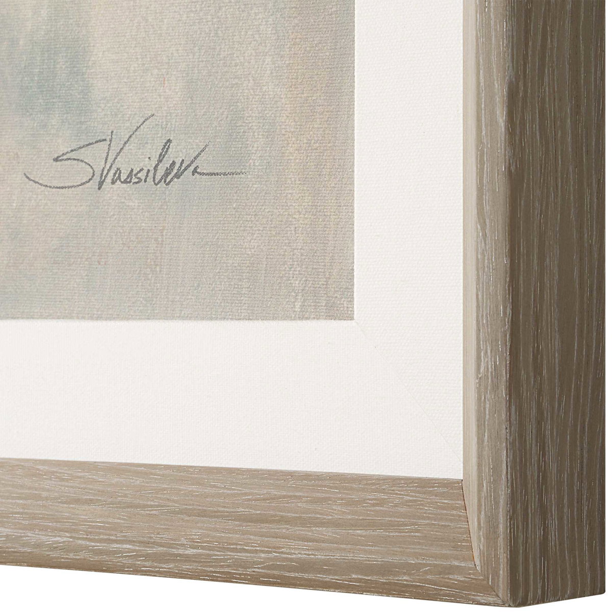 Uphill Framed Abstract Print, by Uttermost, 3'5.37" width x 3'5.37" height x 2" depth View 7