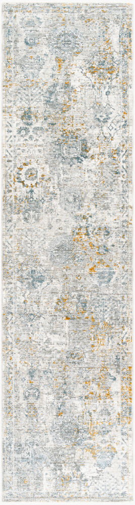 Dresden Machine Woven Rug, by Surya, 10'0.08" length x 2'7.5" width