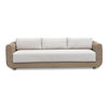Soma Outdoor Sofa Natural, Sofas & Sectional by Moe's Home, 100" width x 26" height x 35" depth thumbnail 1