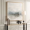 Foggy Morning Abstract Art, by Uttermost, 4'1.5" width x 4'1.5" height x 1.75" depth thumbnail 4