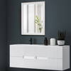 Lahvahn White Silver Mirror, by Uttermost, 24" width x 34" height x 1.62" depth thumbnail 2
