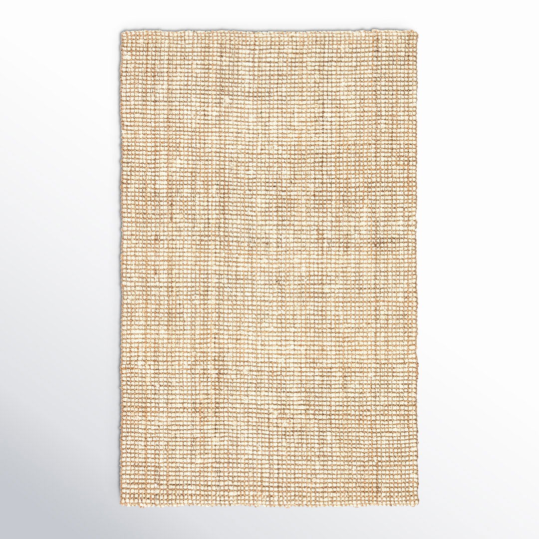 Naturals Lucia Ivory & White Area Rug large image 