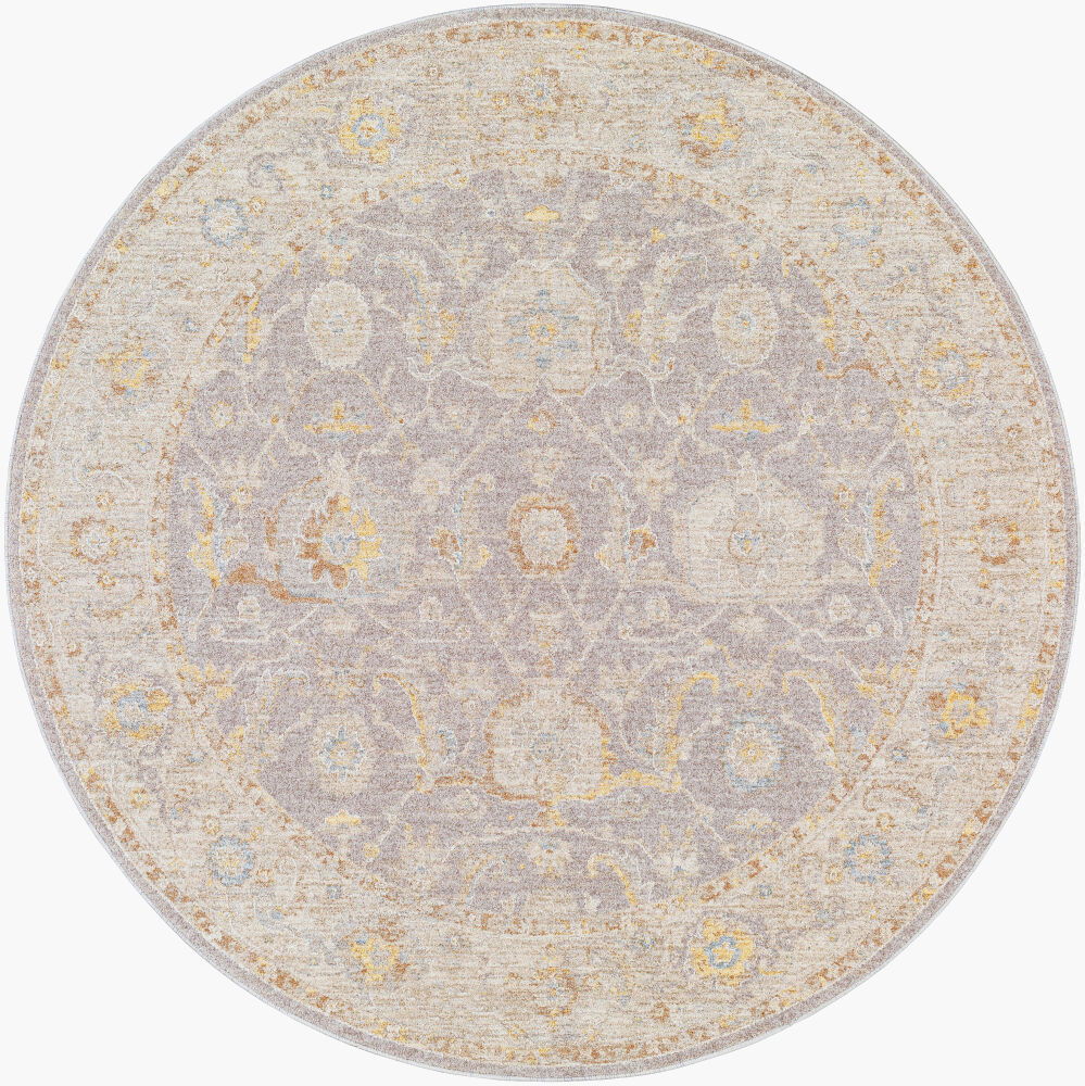 Avant Garde Machine Woven Rug, by Surya, 5'2.99" length x 5'2.99" width