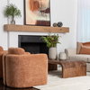 Wynne Coffee Table Brown, by Dovetail, 55.15" width x 16.4" height x 31.5" depth thumbnail 6
