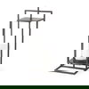 Albus II Small Black Metal Rectangular Table Candle Holder thumbnail 0