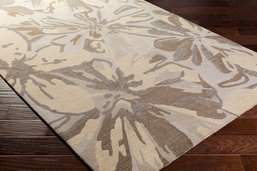 Athena Handmade Rug, by Surya, 1'6" length x 1'6" width