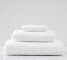 Online Designer Other Waffle Terry Towels, White, Set of 3