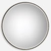Stefania Beaded Round Mirror, by Uttermost, 40" width x 40" height x 3.25" depth thumbnail 1