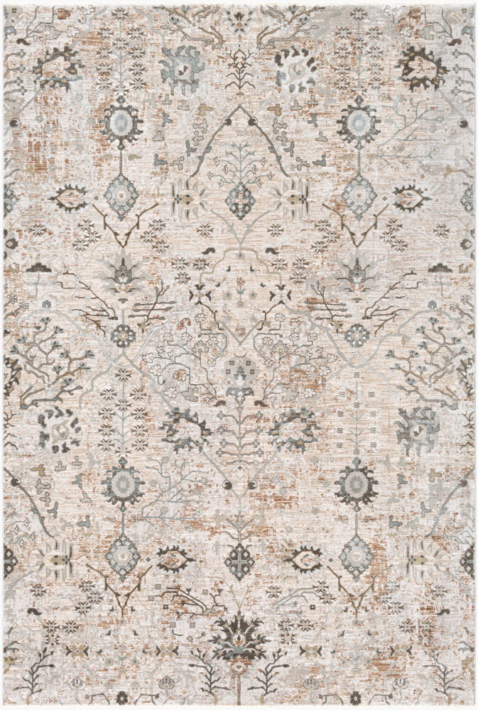 Brunswick Machine Woven Rug, by Surya, 9'6.17" length x 6'6.74" width