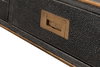 Grey Leather Shagreen Desk, by Sarreid, 1'10" length x 4'1" width x 2'7" height thumbnail 6
